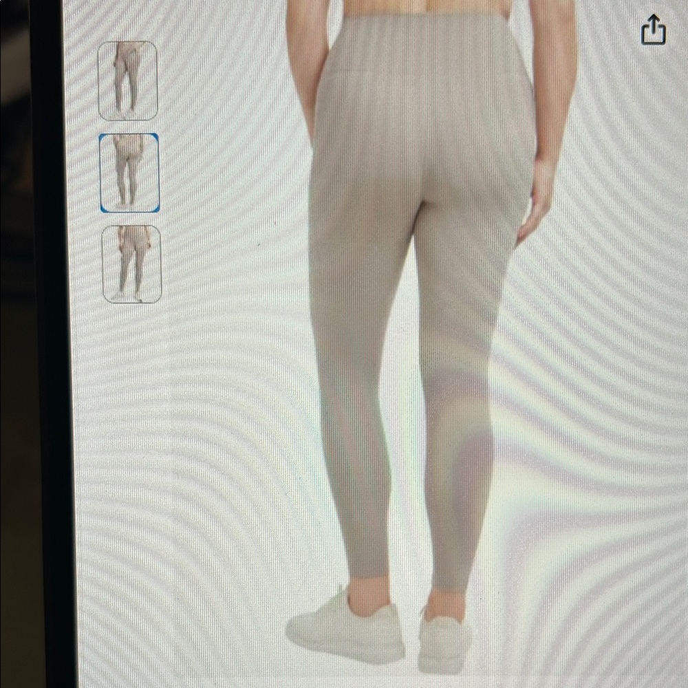 Danskin High-Waisted Light Brown Leggings - Picture 2 of 7